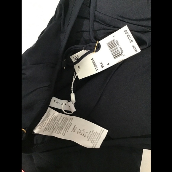 NWT $132 Trina Turk Getaway Solid High Leg Maillot One Piece‎ [SZ 4 ] - Picture 6 of 7